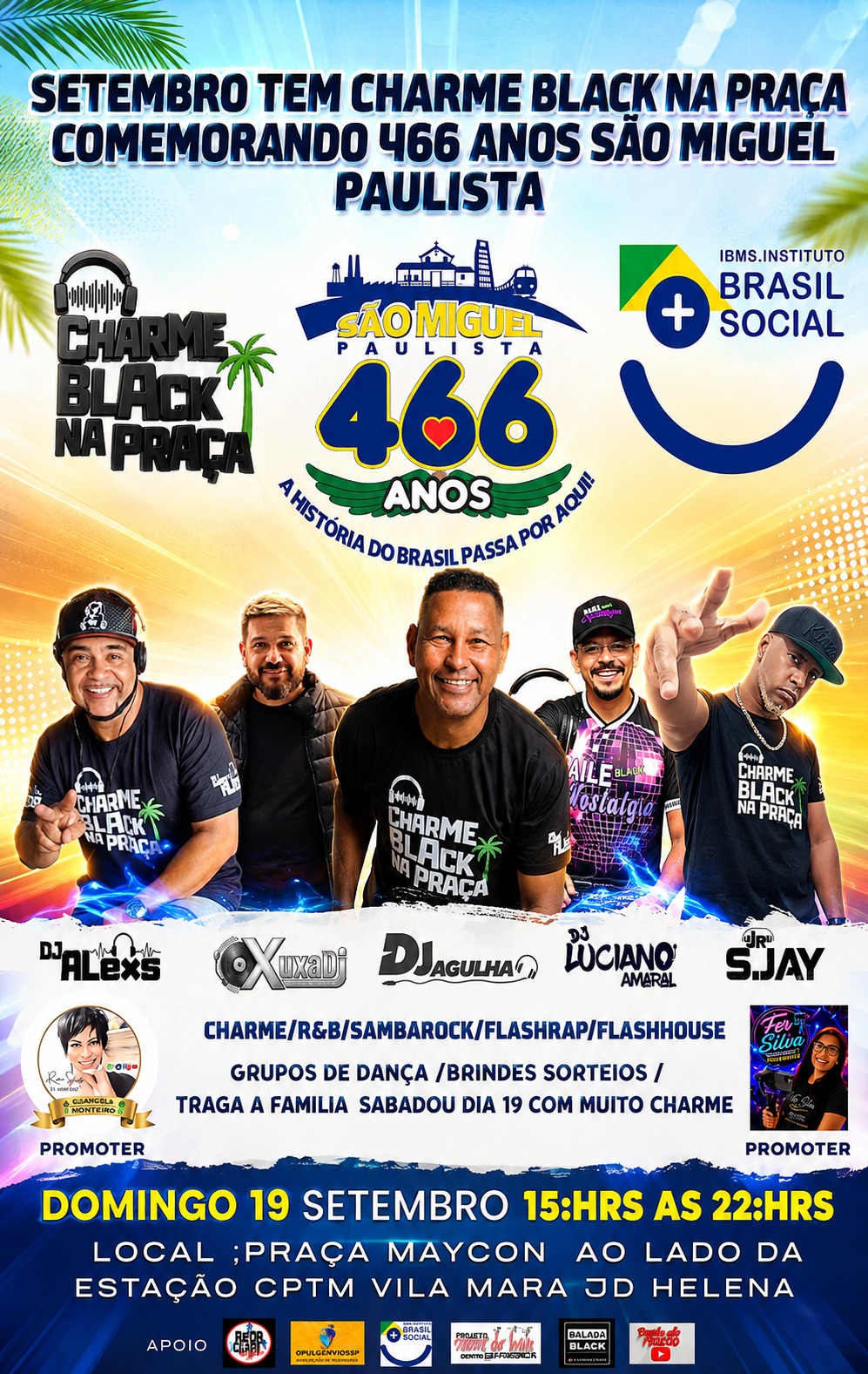 Charme Black na Praça