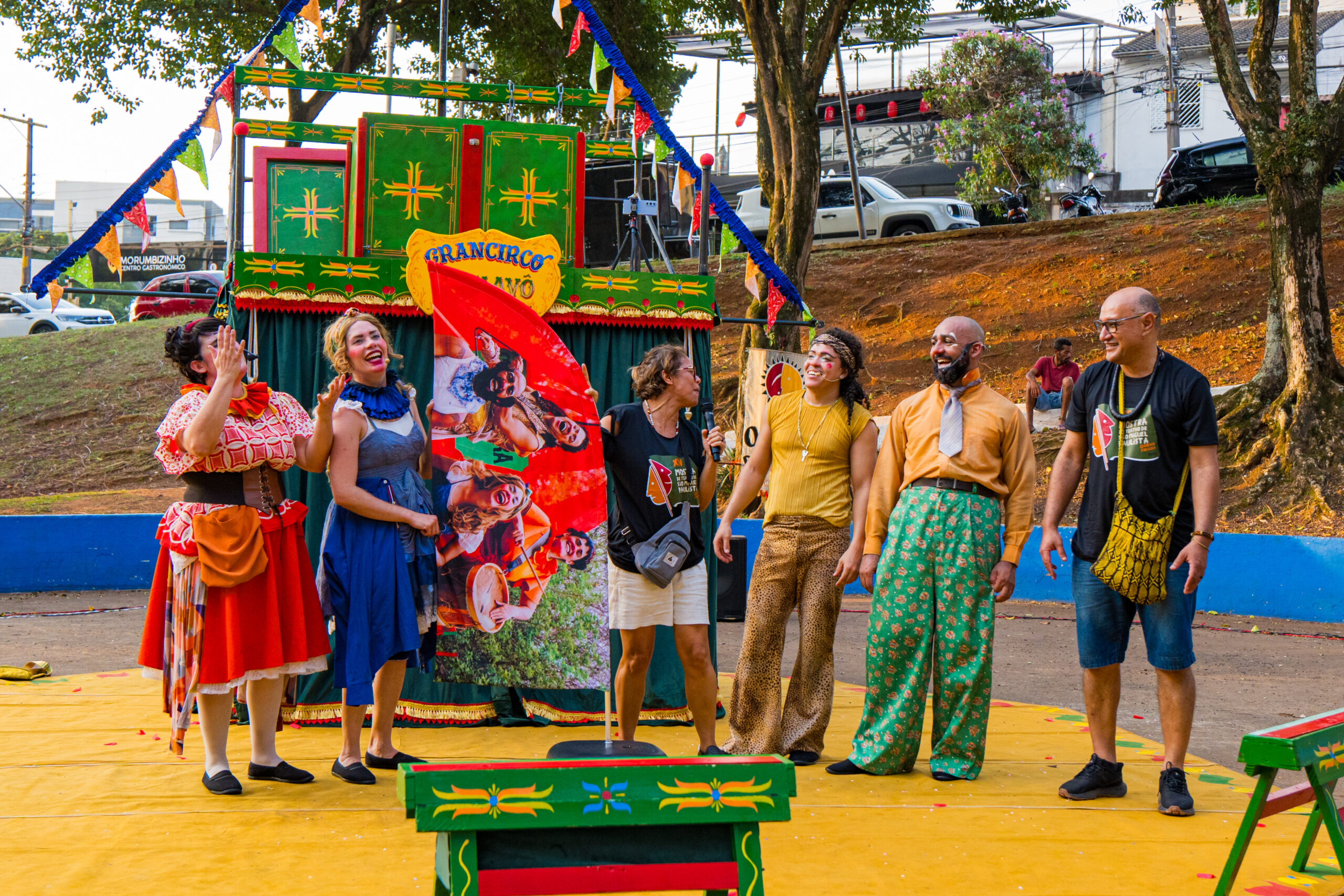 Circo Dunavô durante a XIV Mostra de Teatro de São Miguel Paulista